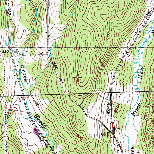 Topographic Map of Town of Norwich, VT