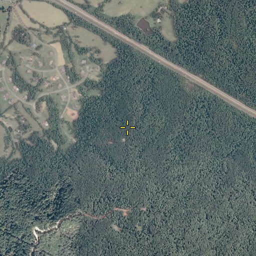 Aerial/Satellite Image of Bear Den Mountain, VA