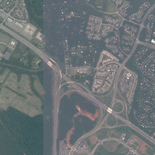 Aerial/Satellite Image of Broad Run Lake, VA