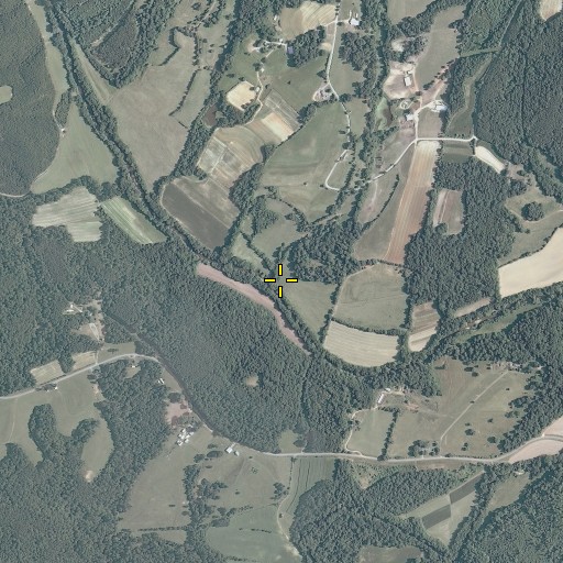 Aerial/Satellite Image of Buffalo Branch, VA