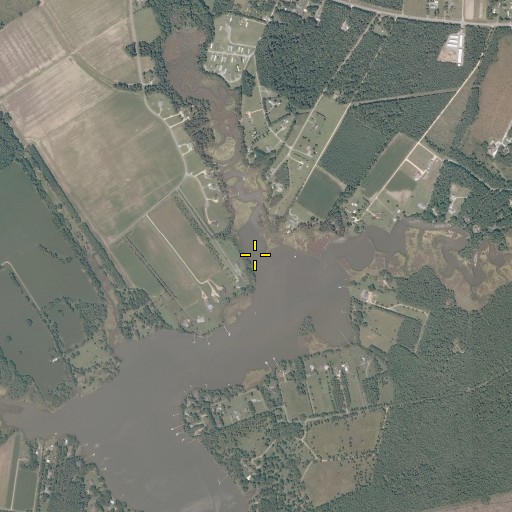Aerial/Satellite Image of Burke Mill Stream, VA