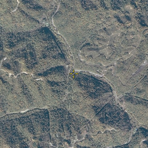 Aerial/Satellite Image of Cabin Fork, VA