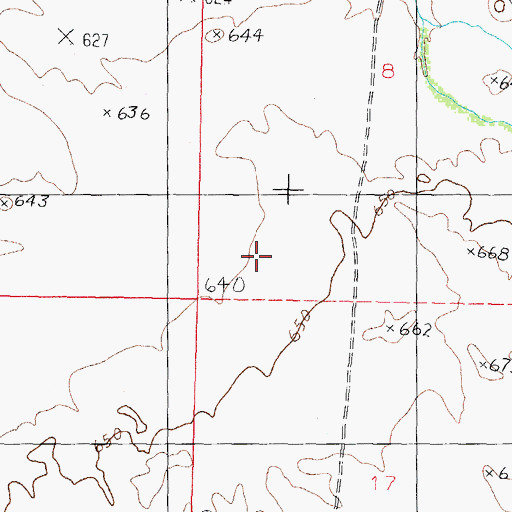 Topographic Map of Kennedy Tank, AZ