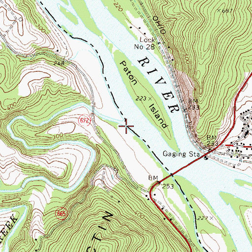 Topographic Map of Catoctin Creek, VA