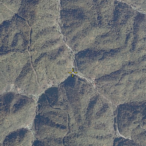 Aerial/Satellite Image of Charles Fork, VA
