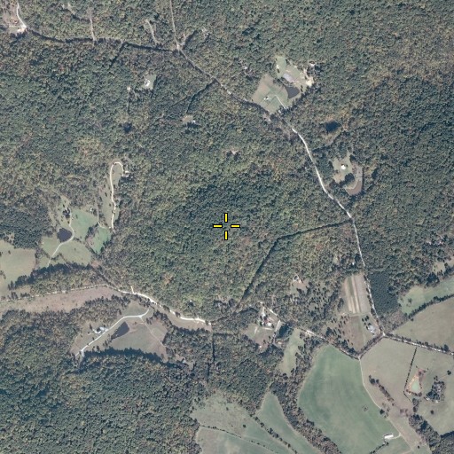 Aerial/Satellite Image of Cherry Mountain, VA
