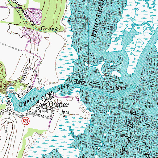 Topographic Map of Cobb Mill Creek, VA