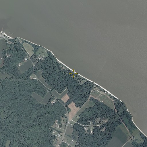 Aerial/Satellite Image of Cobham Wharf, VA