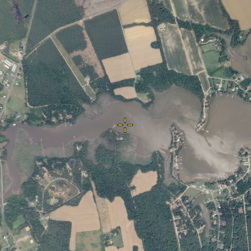 Aerial/Satellite Image of Devils Reach, VA