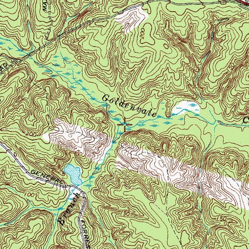 Topographic Map of Doctor Branch, VA