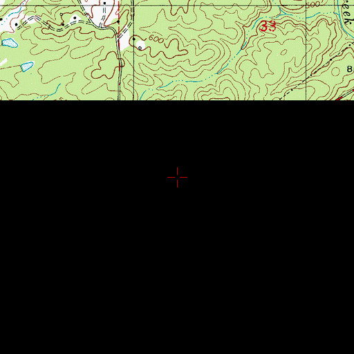 Topographic Map of Summer Hill School (historical), AL