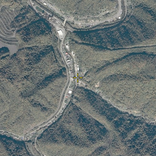 Aerial/Satellite Image of Dry Fork, VA