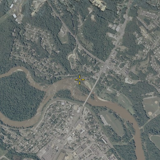 Aerial/Satellite Image of Falls Run, VA
