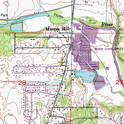 Topographic Map of Blankenship Cemetery, AL