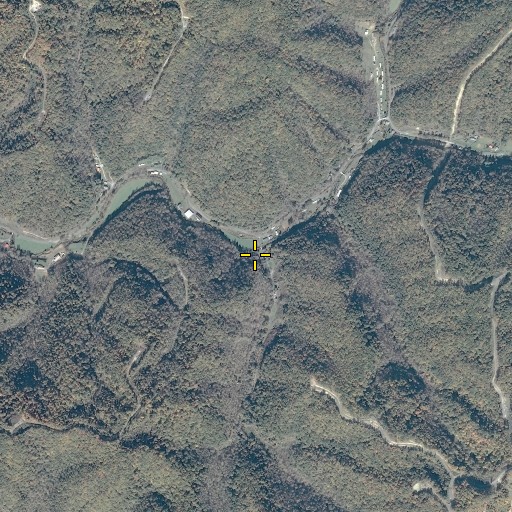 Aerial/Satellite Image of Gilbert Fork, VA