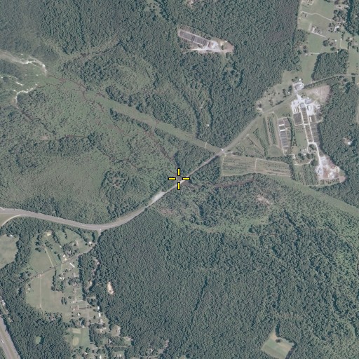 Aerial/Satellite Image of Grapevine Bridge, VA