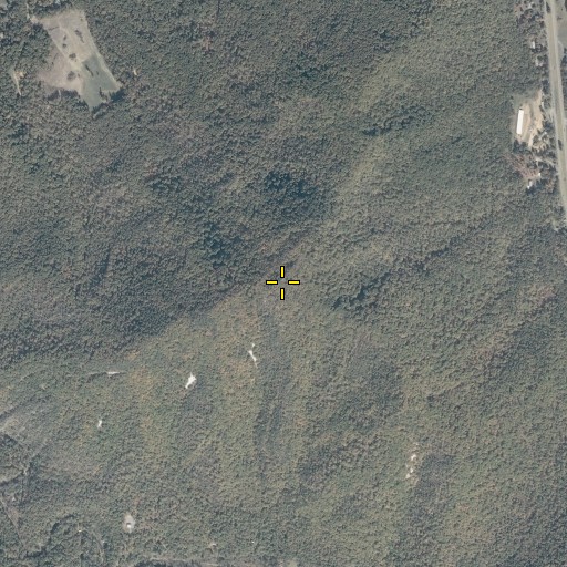 Aerial/Satellite Image of Hanse Mountain, VA