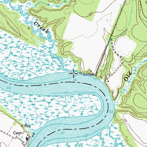 Topographic Map of Heartquake Creek, VA