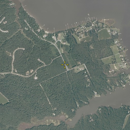 Aerial/Satellite Image of Hell Neck, VA