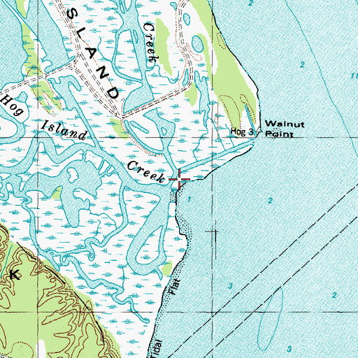 Topographic Map of Homewood Creek, VA