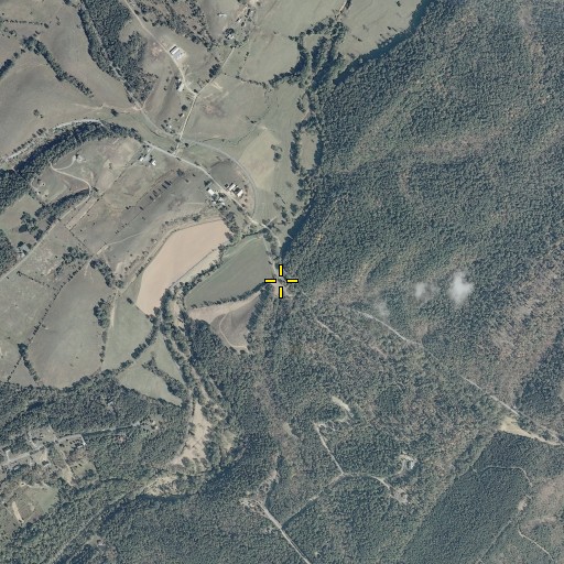 Aerial/Satellite Image of Indian Hollow, VA