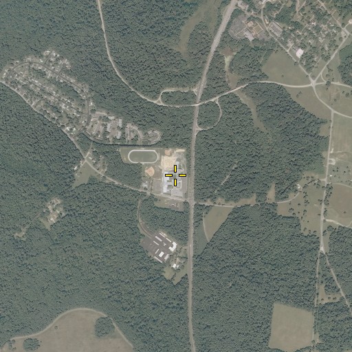 Aerial/Satellite Image of Johnson School, VA