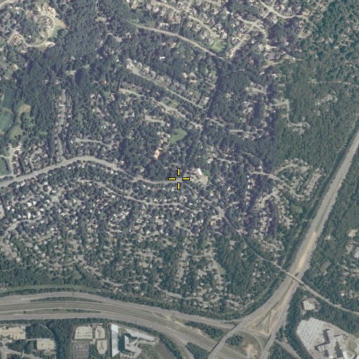 Aerial/Satellite Image of Jones Corners, VA