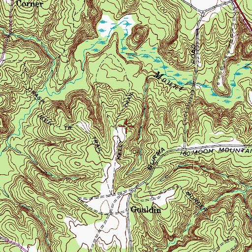 Topographic Map of Kell Trail, VA