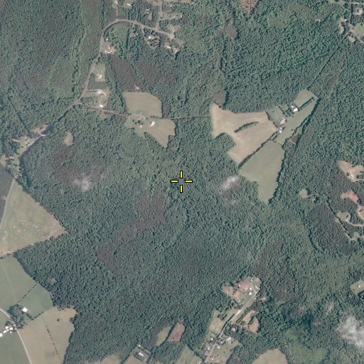 Aerial/Satellite Image of Knights Branch, VA