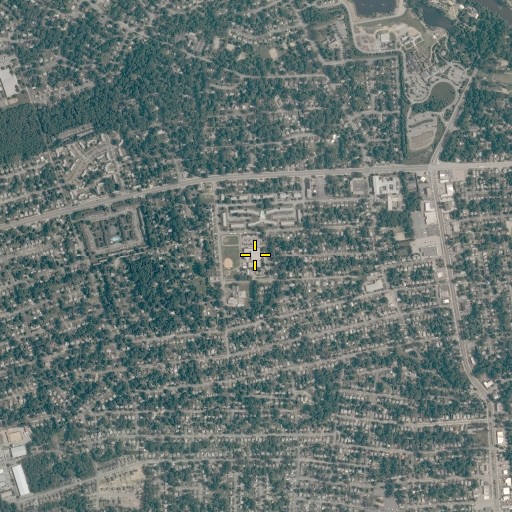 Aerial/Satellite Image of Lakeside Elementary School, VA