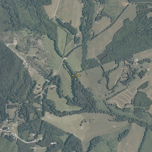 Aerial/Satellite Image of Lick Branch, VA