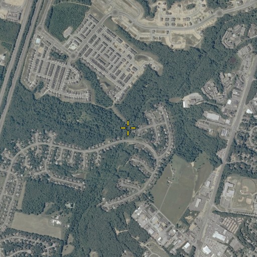 Aerial/Satellite Image of Long Branch, VA
