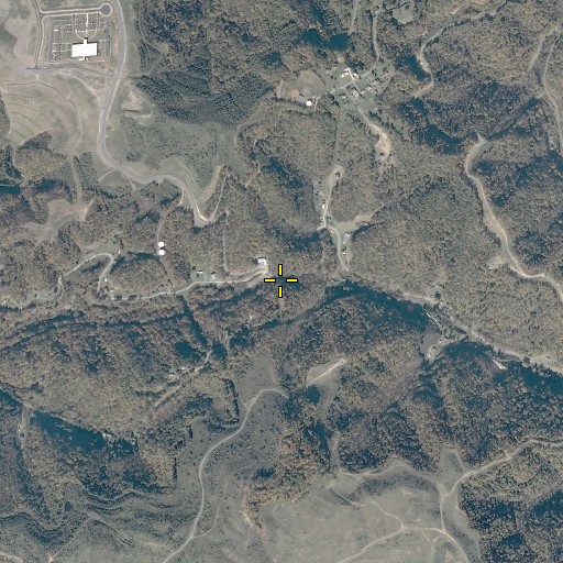 Aerial/Satellite Image of Lovers Gap, VA
