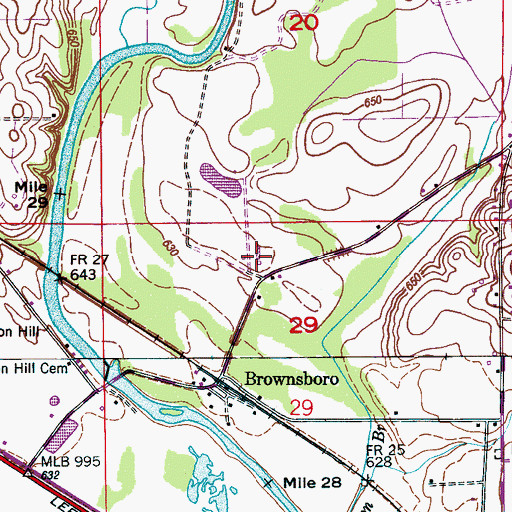 Topographic Map of Huntsville Equitation School, AL