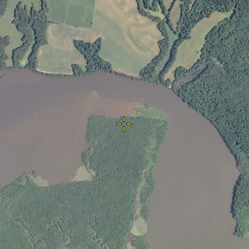 Aerial/Satellite Image of Marsh Point, VA