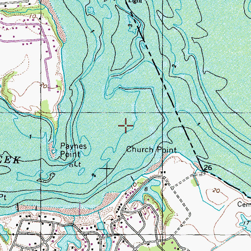 Topographic Map of Mattox Creek, VA