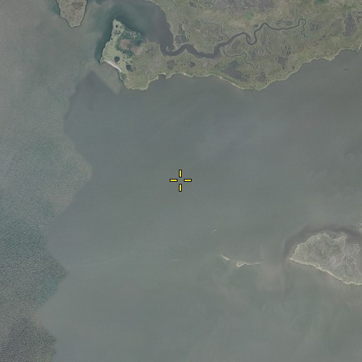 Aerial/Satellite Image of Messongo Creek, VA