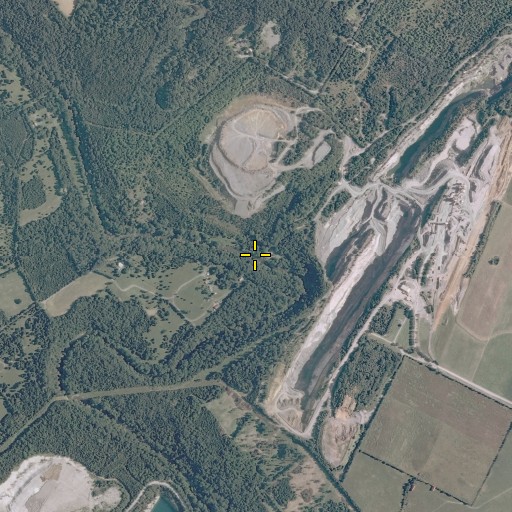 Aerial/Satellite Image of Middle Marsh Brook, VA