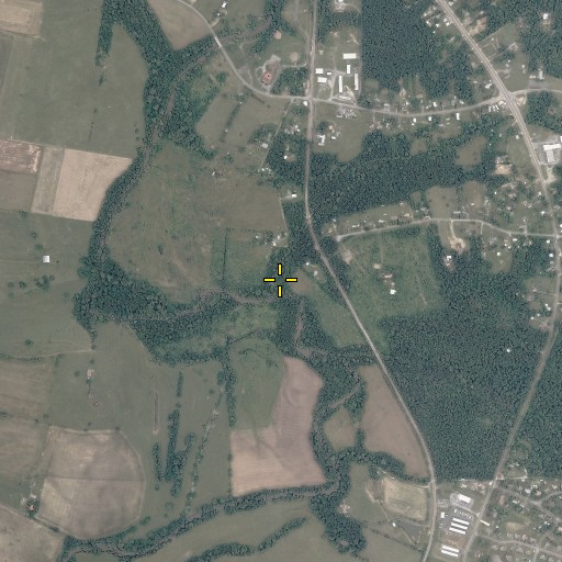 Aerial/Satellite Image of Mine Branch, VA
