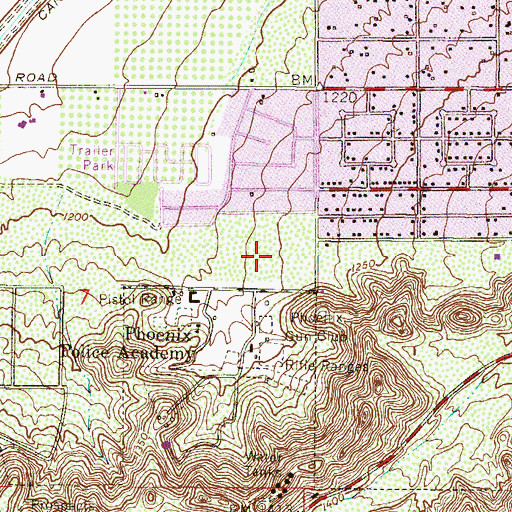 Topographic Map of Ma-ha Tuak Par, AZ
