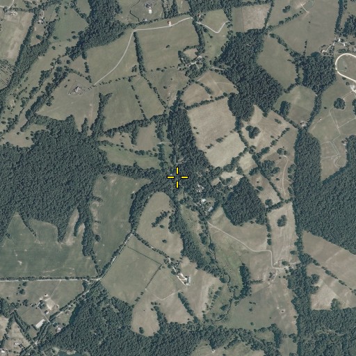 Aerial/Satellite Image of New Guinea Bridge, VA