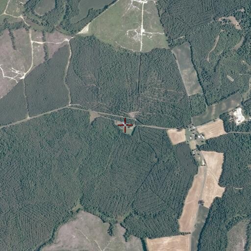 Aerial/Satellite Image of New Liberty Church, VA