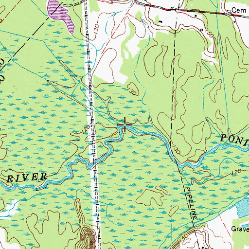 Topographic Map of Ni River, VA