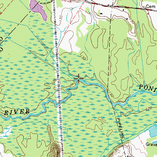 Topographic Map of Ni River, VA