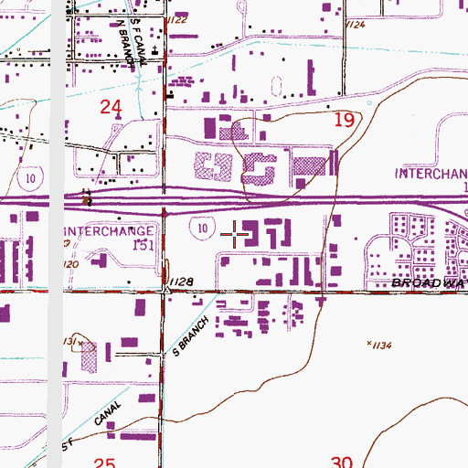 Topographic Map of Maricopa County Accommodation School, AZ