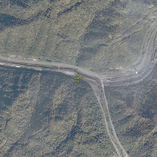 Aerial/Satellite Image of Otter Slide Branch, VA