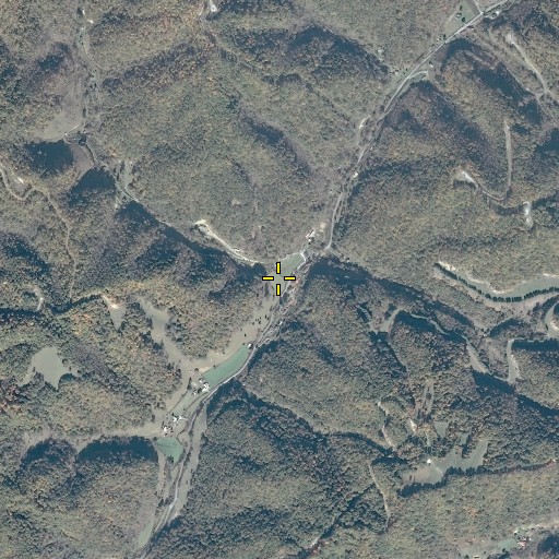 Aerial/Satellite Image of Pealog Branch, VA