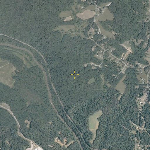 Aerial/Satellite Image of Pine Mountain, VA