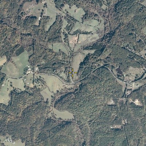 Aerial/Satellite Image of Piney Creek, VA
