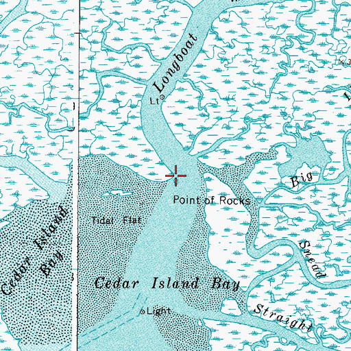 Topographic Map of Point of Rocks, VA